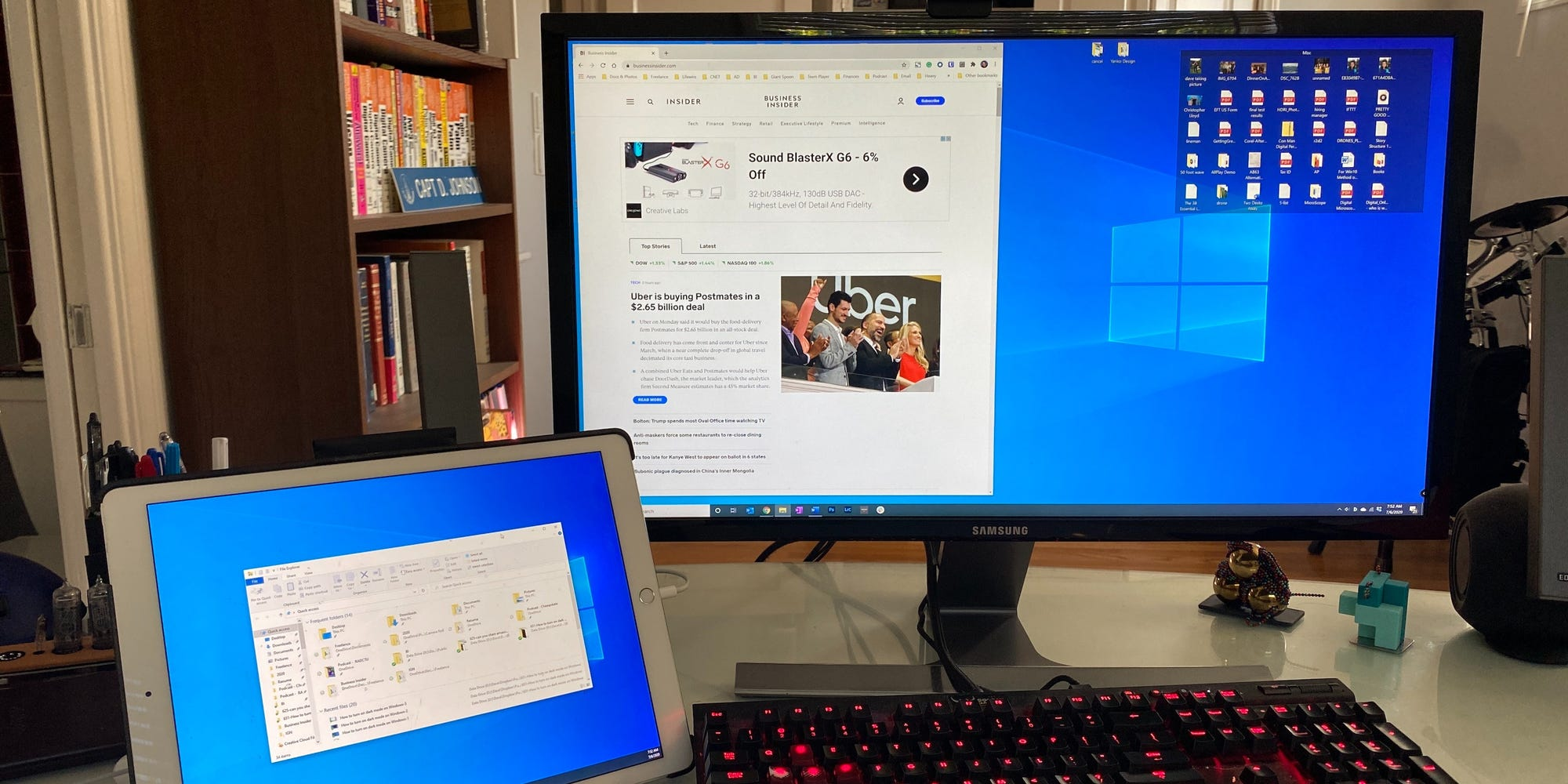 Как использовать iPad как второй монитор для Mac или другого компьютера с Windows