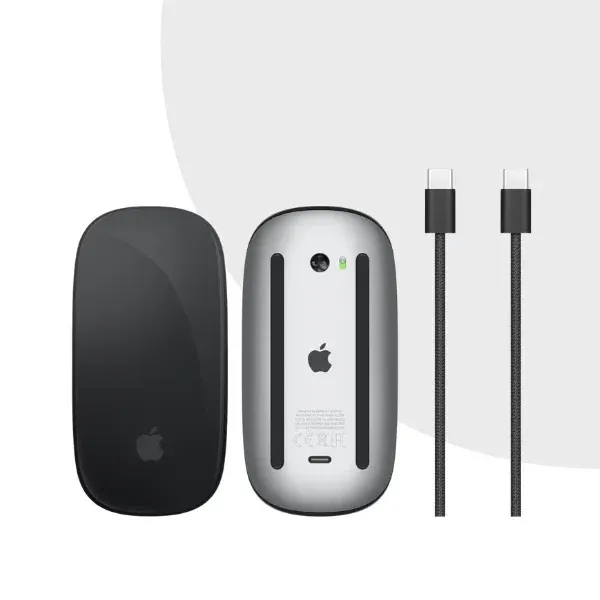 Купити Миша Apple Magic Mouse USB-C Black Multi-Touch Surface