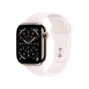 Смарт-годинник Apple Watch Series 11 GPS + Cellular 46mm Gold Titanium Case w. Light Blush Sport Band - S/M (MFD54)