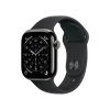 Смарт-годинник Apple Watch Series 11 GPS + Cellular 46mm Slate Tit. Case w. Black S. Band - M/L (MFD14)