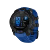 Смарт-часы Garmin Instinct 3 45mm AMOLED Black with Blue Band (010-02936-03)