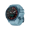 Смарт-часы Garmin Descent Mk2S Mineral Blue with Sea Foam Silicone Band (010-02403-07/06)