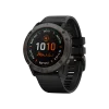 Смарт-годинник Garmin Fenix 6X Pro Solar Titanium Carbon Grey DLC with Black Band (010-02157-21)