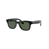 Смарт-окуляри Ray-Ban Meta Wayfarer Large Shiny Black / G-15 Green (RW4008 601/71 53-22)