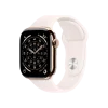 Смарт-годинник Apple Watch Series 11 GPS + Cellular 42mm Gold Titanium Case w. Light Blush Sport Band - M/L (MF8X4)