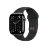 Смарт-годинник Apple Watch Series 11 GPS + Cellular 42mm Slate Titanium Case w. Black Sport Band - S/M (MF8R4)