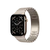 Смарт-годинник Apple Watch Series 11 GPS + Cellular 46mm Gold Tit. Case w. Natural Link Bracelet (MFC34+MXMF3)