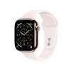 Смарт-годинник Apple Watch Series 11 GPS + Cellular 46mm Gold Titanium Case w. Light Blush Sport Band - M/L (MFD64)