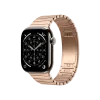 Смарт-годинник Apple Watch Series 11 GPS + Cellular 46mm Natural Tit. Case w. Gold Link Bracelet (MFAY4+MXMH3)
