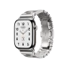 Смарт-годинник Apple Watch Series 11 GPS + Cellular 46mm Silver Tit. Case w. Hermes Satine Grand H Fin (M) (MFC64+MXJX3)