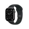 Смарт-годинник Apple Watch Series 11 GPS + Cellular 46mm Slate Tit. Case w. Black Sport Band - XL (MFC14+MXM53)
