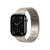 Смарт-годинник Apple Watch Series 11 GPS + Cellular 46mm Slate Tit. Case w. Natural Link Bracelet (MFC14+MXMF3)