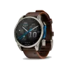 Смарт-годинник Garmin D2 Mach 2 47mm Titanium w. Oxford Brown Leather Band (010-02904-30/31)