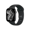 Смарт-годинник Apple Watch Series 11 GPS + Cellular 46mm Jet Black Alu. Case w. Black S. Band - XL (MFAA4+MXM53)
