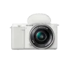 Бездзеркальний фотоапарат Sony ZV-E10 body White (ILCZVE10W.CEC)
