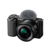 Бездзеркальний фотоапарат Sony ZV-E10 kit (16-50mm) Black (ILCZVE10LB.CEC)