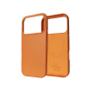 Чохол для Apple iPhone 17 Pro Max Leather Case with MagSafe HQ Copy/orange