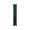 Ремінець Apple Alpine Loop Dark Green - Black Titanium Finish для Watch 44/45/46/49mm - Small (MYPQ3)