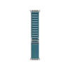 Ремінець Apple Light Blue Alpine Loop - Natural Titanium Finish для Watch 44/45/46/49mm - Medium (MFTJ4)