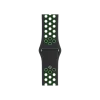 Ремінець Nike Apple Watch 38mm/40mm Black / Lime Blast Nike Sport Band (MXQW2)