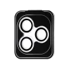 Захист камери iPhone 17 Pro/17 Pro max ACHILLES (Silver)