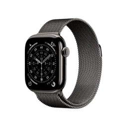 Смарт-часы Apple Watch Series 11 GPS + Cellular 42mm Slate Titanium Case with Slate Milanese Loop (MF8U4)