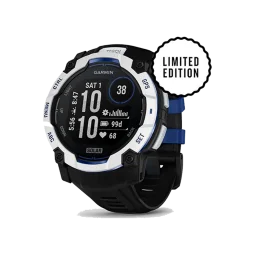 Смарт-годинник Garmin Instinct 3 50mm Solar Whitestone with Black Band (010-02935-03)
