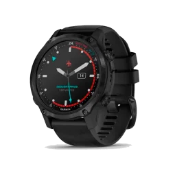 Смарт-часы Garmin Descent Mk2S Carbon Grey with Black Silicone Band (010-02403-04)