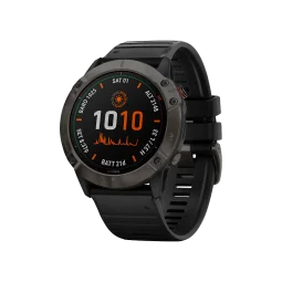 Смарт-часы Garmin Fenix 6X Pro Solar Titanium Carbon Grey DLC with Black Band (010-02157-21)