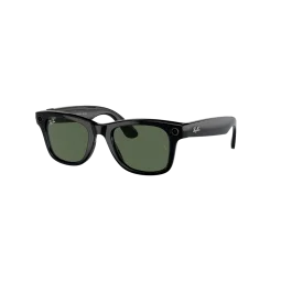 Смарт-очки Ray-Ban Meta Wayfarer Large Shiny Black / G-15 Green (RW4008 601/71 53-22)