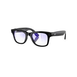 Смарт-окуляри Ray-Ban Meta Wayfarer Shiny Black Frame Clear Lenses (RW4006 601/SB 50-22)