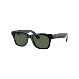 Смарт-окуляри Ray-Ban Meta Wayfarer Shiny Black Frame Green Lenses (RW4006 601/71 50-22)