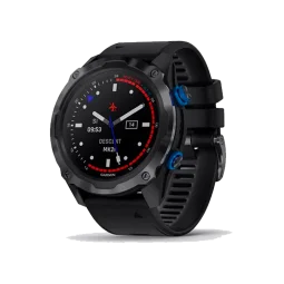 Смарт-часы Garmin Descent Mk2i Titanium Carbon Gray DLC with Black Band (010-02132-01/11)
