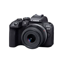 Беззеркальный фотоаппарат Canon EOS R10 kit (RF-S 18-45mm) IS STM + Mount Adapter EF-EOS R (5331C033)