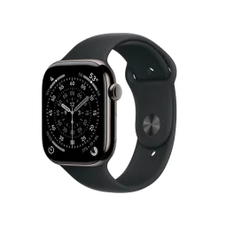 Смарт-часы Apple Watch Series 11 GPS + Cellular 46mm Slate Tit. Case w. Black Sport Band - XL (MFC14+MXM53)