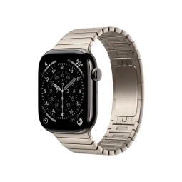 Смарт-часы Apple Watch Series 11 GPS + Cellular 46mm Slate Tit. Case w. Natural Link Bracelet (MFC14+MXMF3)