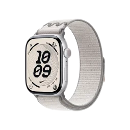 Смарт-часы Apple Watch Series 11 GPS 46mm Silver Alu. Case w. Veiled Gray Nike Sport Loop (MEWC4 + MGD44)