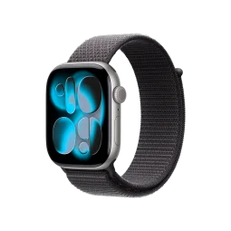 Смарт-часы Apple Watch Series 11 GPS 46mm Space Grey Alu. Case w. Dark Gray Sport Loop XL (MEW94+MFFN4)