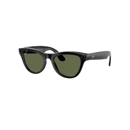 Смарт-окуляри Ray-Ban Meta Skyler Shiny Black Frame/Green Lenses (RW4010 601/9A 52)