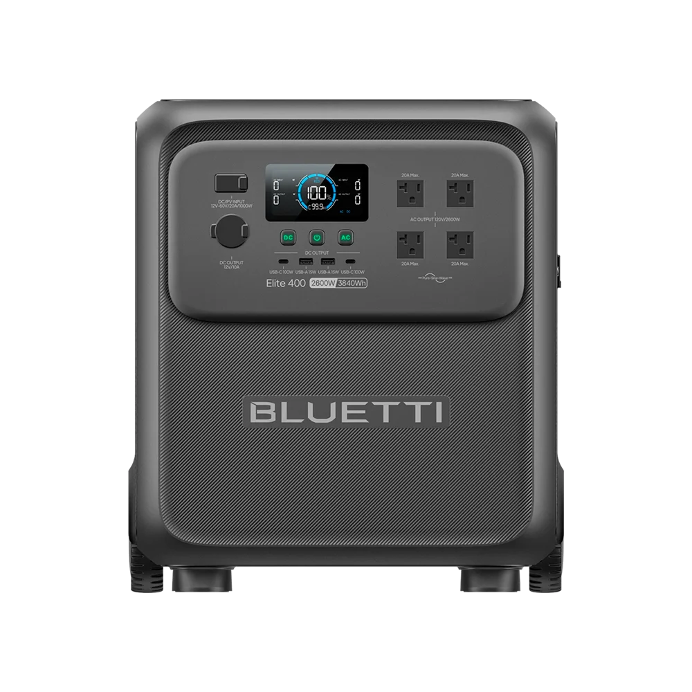 Зарядна станція BLUETTI Elite 400 (P-EL400-EU-GY-BL-010)