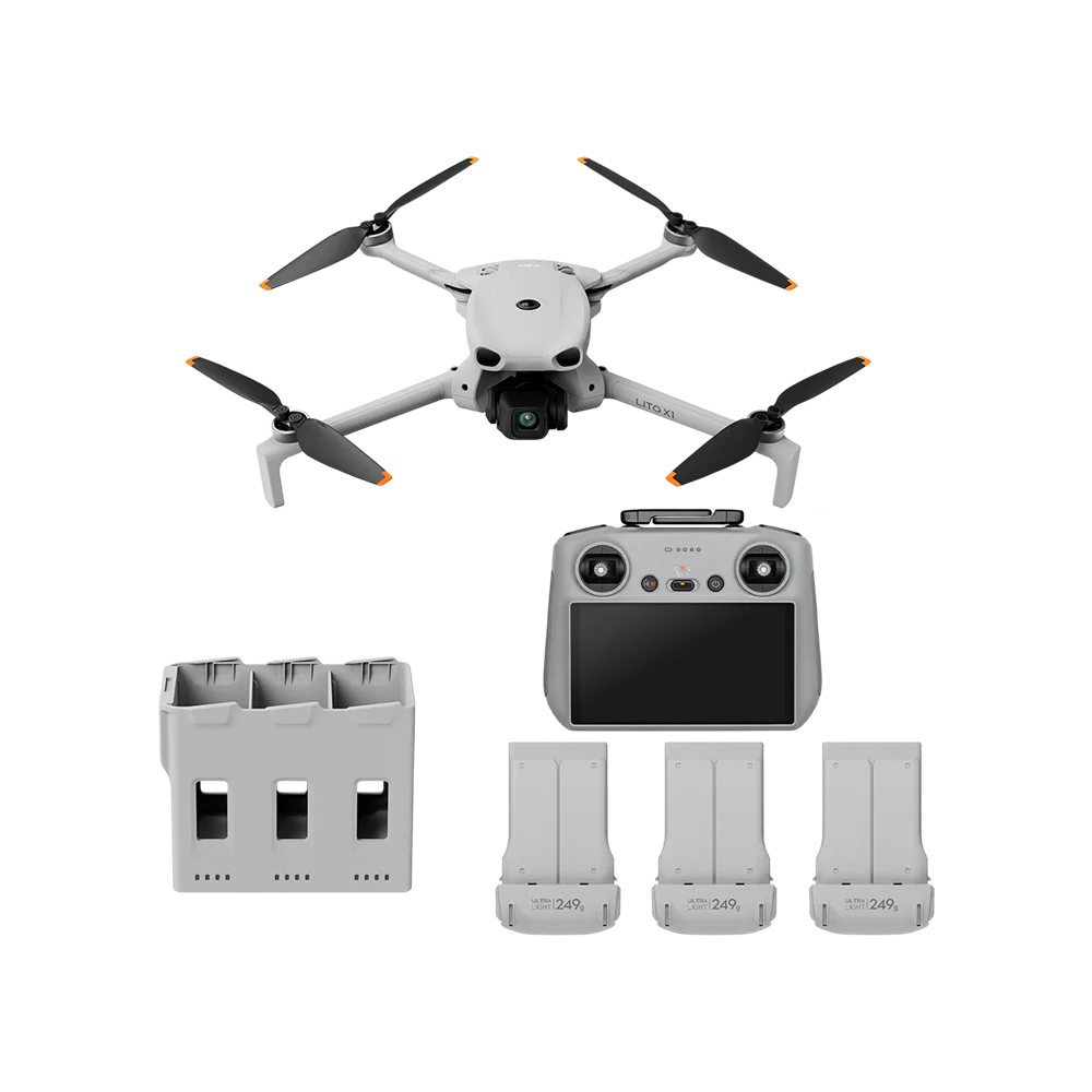 Квадрокоптер DJI Lito X1 Fly More Combo Plus RC 2 (CP.MA.00000976.01)