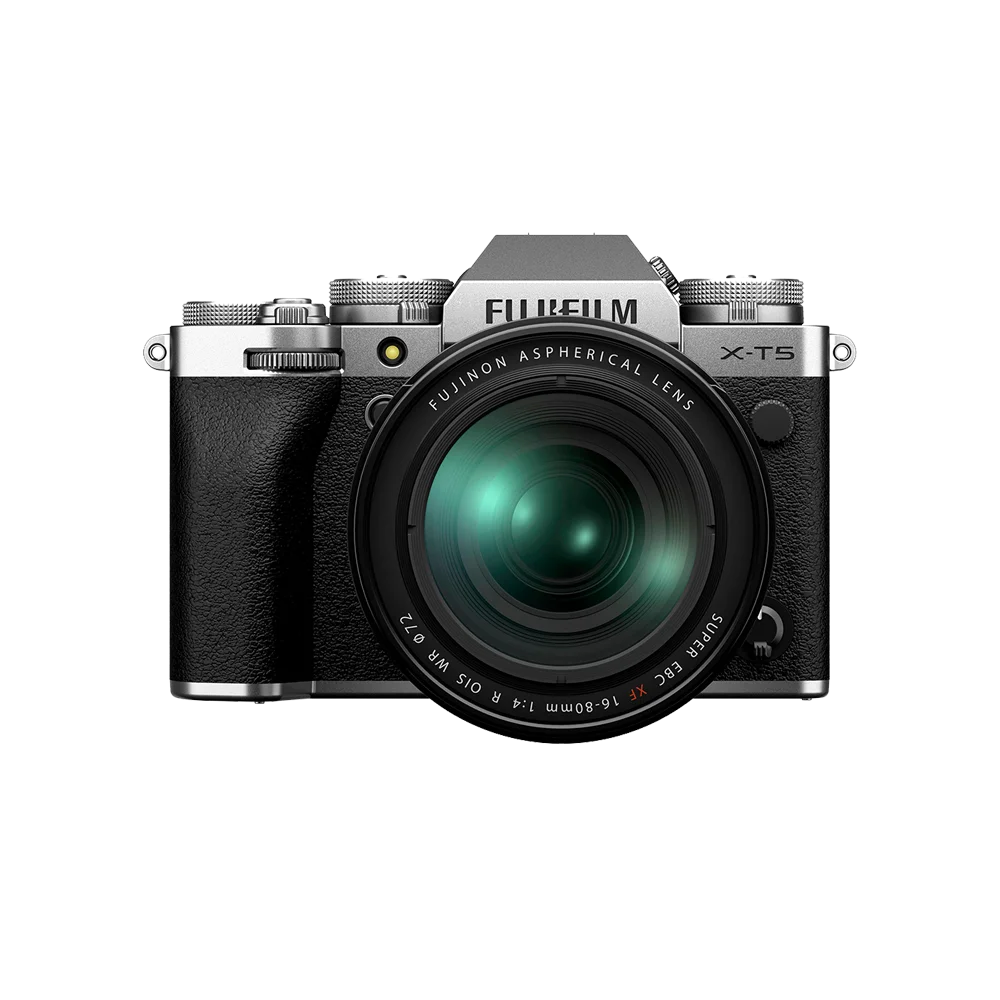 Беззеркальный фотоаппарат Fujifilm X-T5 kit 16-80mm Silver (16782662)