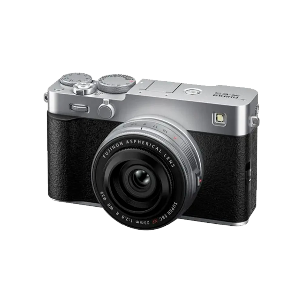 Беззеркальный фотоаппарат Fujifilm X-E5 kit 23mm f/2.8 R WR Silver (16949923)