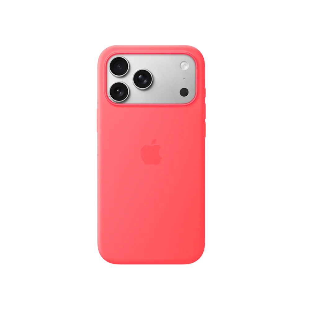 Чехол для смартфона Apple iPhone 17 Pro Max Silicone Case with MagSafe – Bright Guava (MHW64)