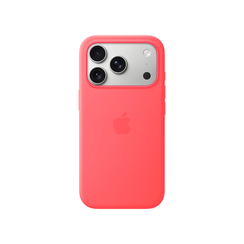 Чехол для смартфона Apple iPhone 17 Pro Silicone Case with MagSafe – Bright Guava (MHW04)