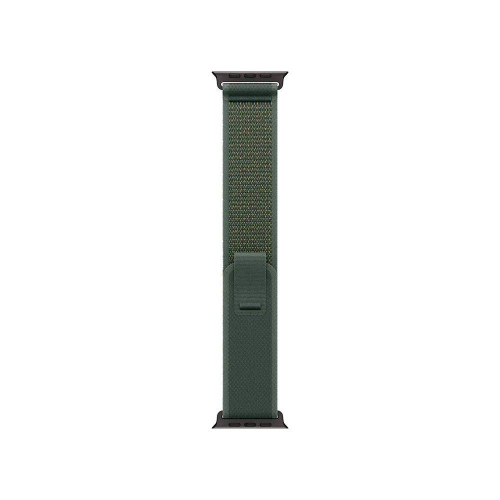 Ремінець для смарт-годинника Apple Trail Loop S/M 45/49mm Green/Black Titanium Finish