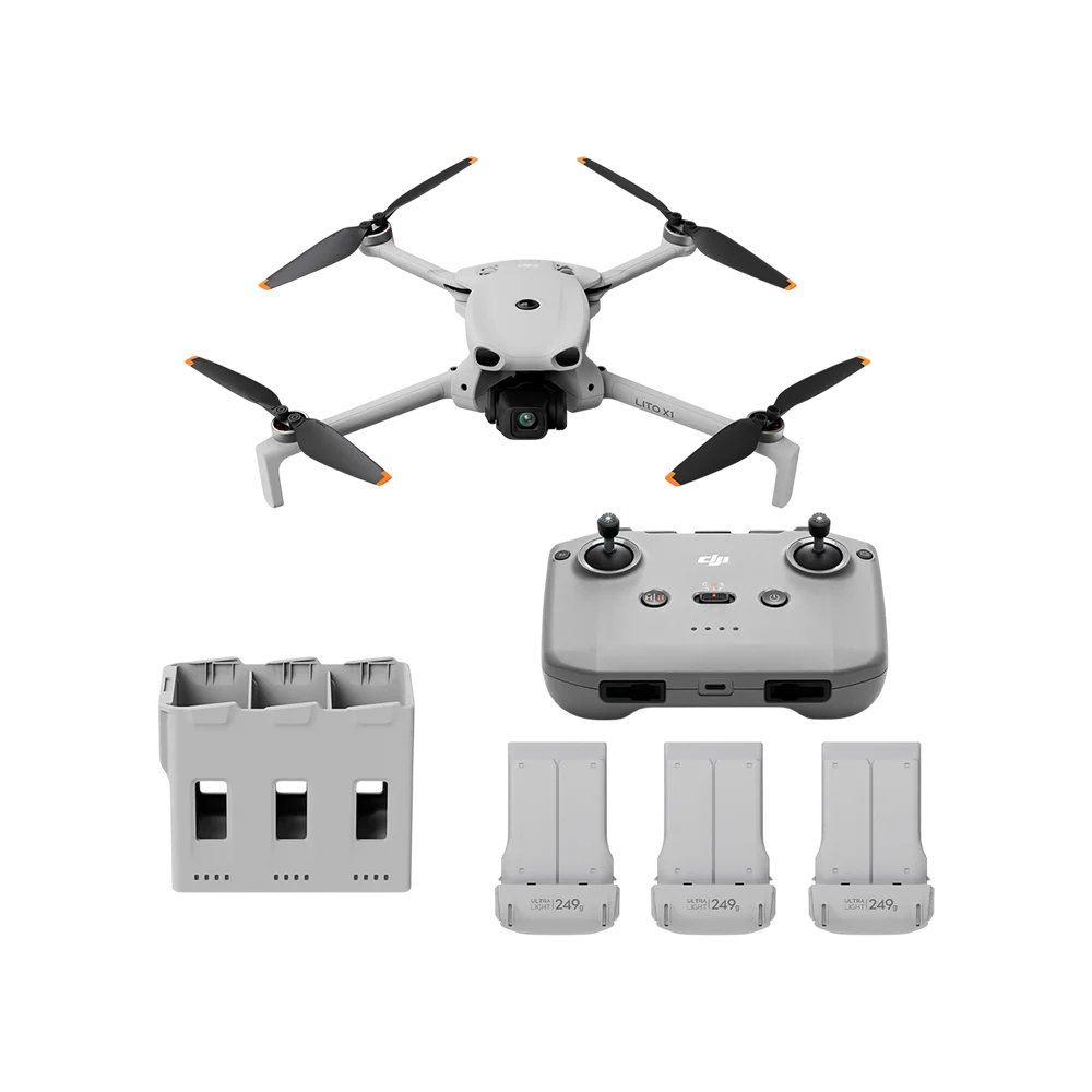 Квадрокоптер DJI Lito X1 Fly More Combo RC-N3 (CP.MA.00000974.01)