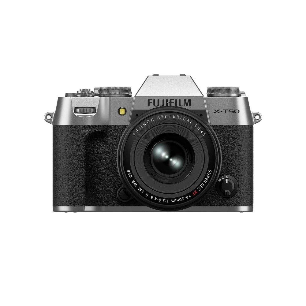 Бездзеркальний фотоапарат Fujifilm X-T50 kit 16-50mm f/2,8-4,8R LM WR Silver (16828569)