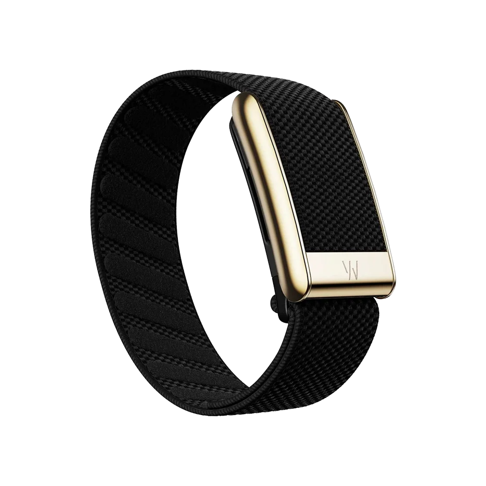 Фітнес-браслет WHOOP MG SuperKnit Luxe Obsidian with Gold - 12-Month Membership