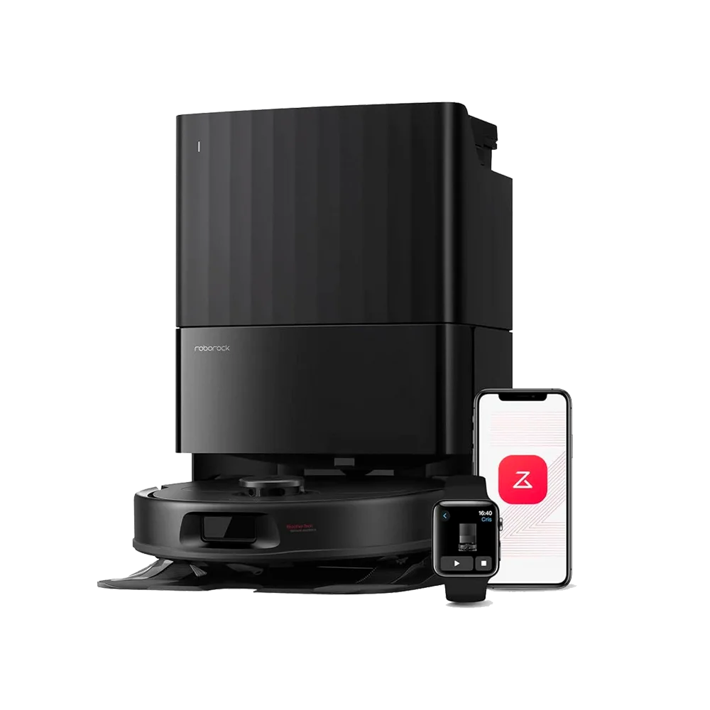 Робот-пилосос з вологим прибиранням RoboRock QV 35A Black